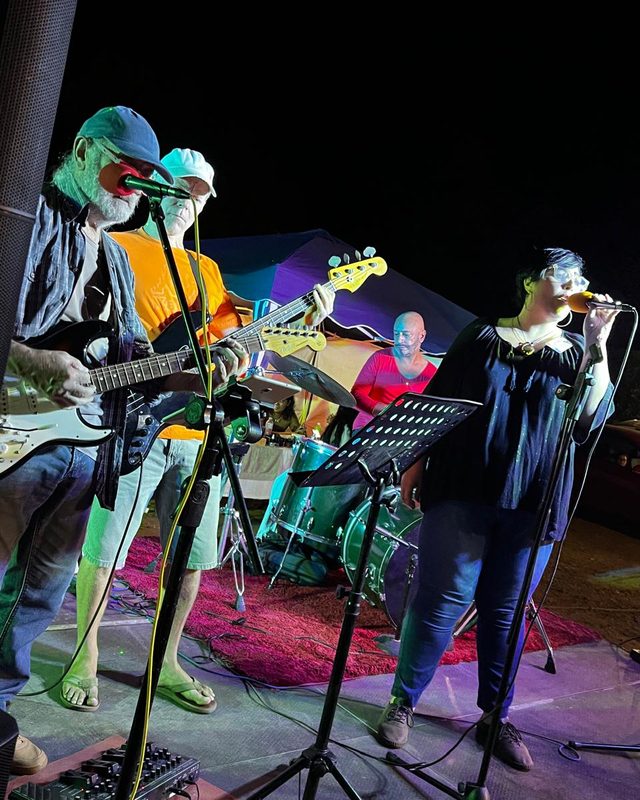 Concert live, ambiance scène