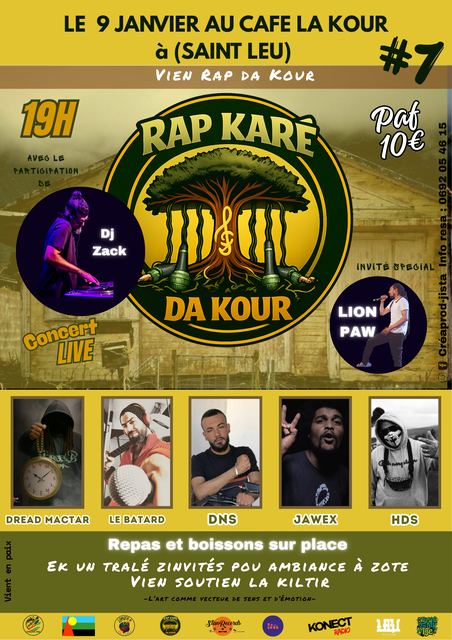 RAP KARÉ DA KOUR, Affiche Officiel